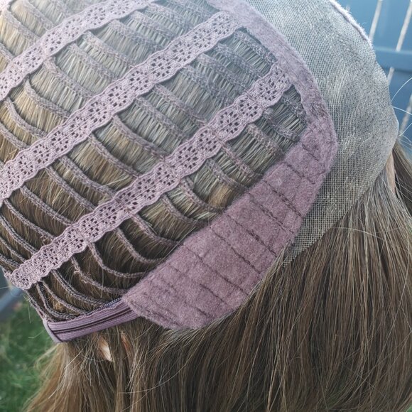 BROOKLYN Wig by Belle Tress, Coolest Ash Brown, Extend Lace, Mono, Heat Ok, NEW! - Picture 7 of 9